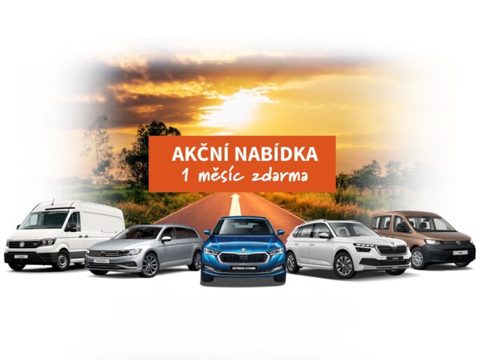 Dlouhodobý pronájem vozu na 6 měsíců za výhodnou cenu
